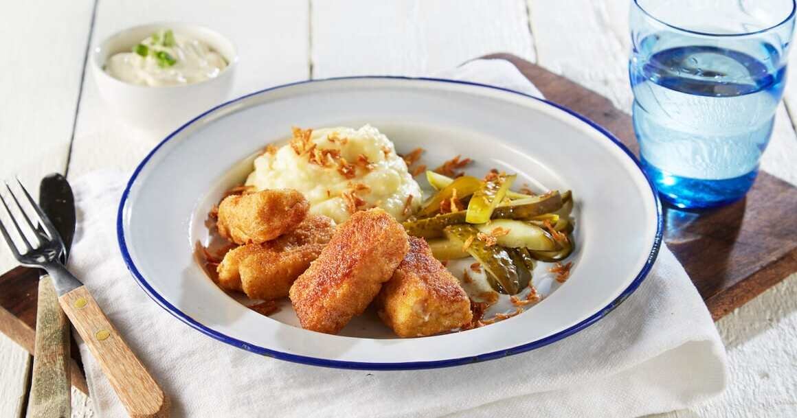 Cod With Mashed Potatoes Crispy Norwegian Cod with Mashed Potatoes | Seafood from Norway