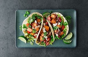 Norwegian steelhead trout tacos