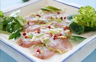 Lime-marinated mackerel