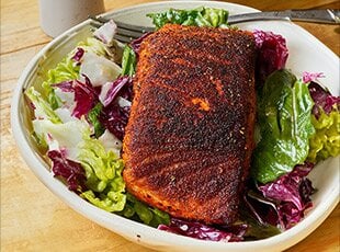 Salmon from Norway Caesar Salad