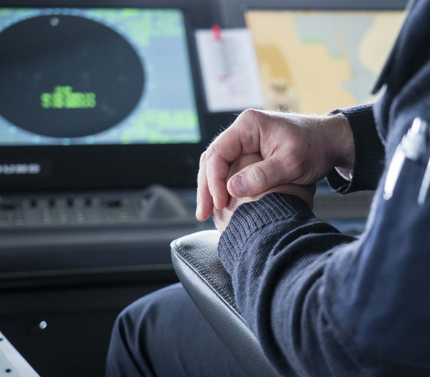 Details from the steering house